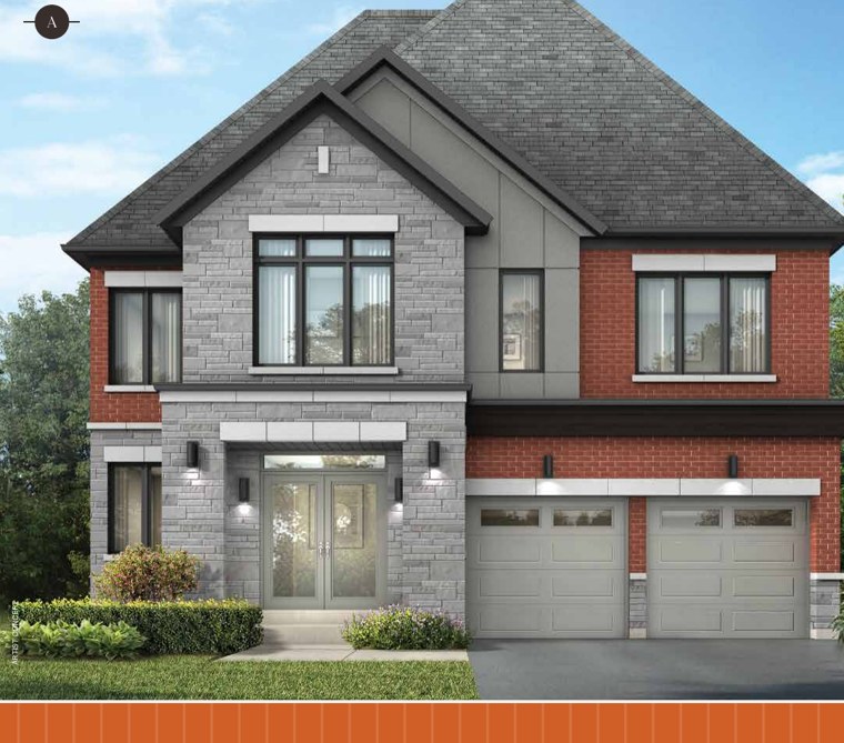 Lushland model, 45' detached home example