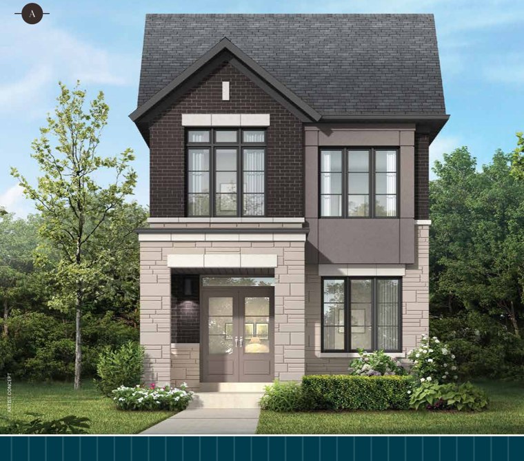 Valeside model, 26' detached home example